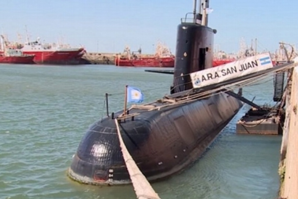 Imagen Reconoce gobierno argentino incapacidad para rescatar submarino ARA San Juan