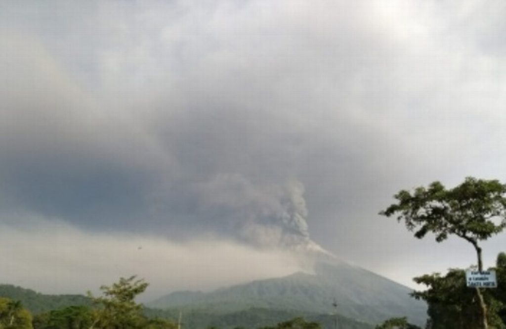 Imagen Quinta erupción del volcán de Fuego afecta a más de 76 mil personas