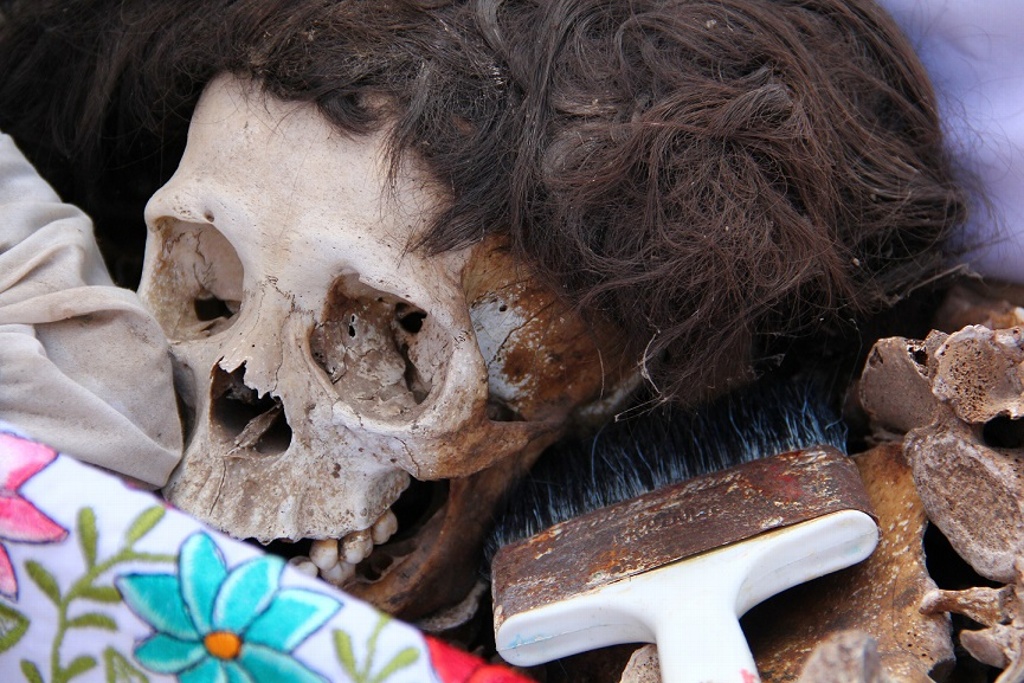 Imagen Pomuch, donde limpian los huesos de sus muertos (+Video)