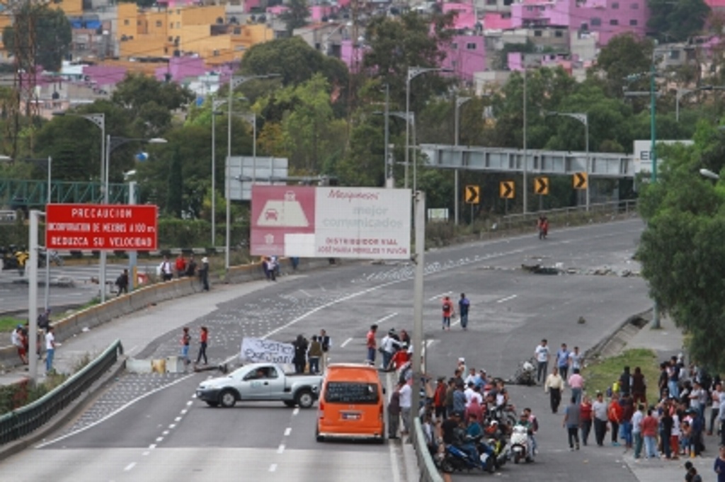 Imagen Liberan autopista México-Pachuca, tras 19 horas de bloqueo