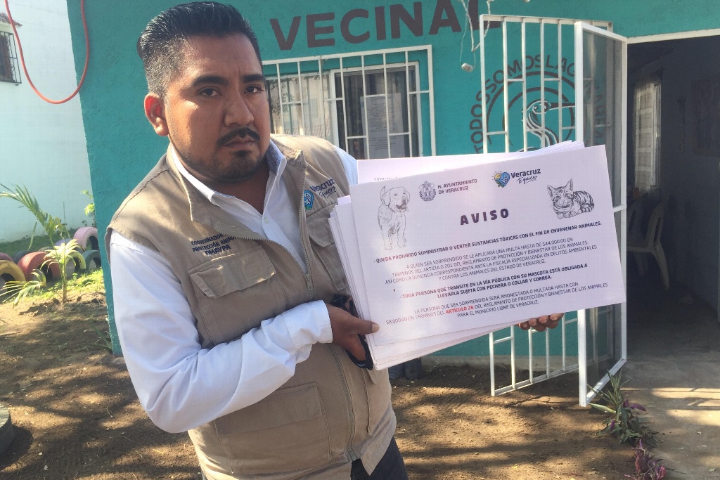 Imagen Hasta 44 mil pesos la multa por envenenar animales en Veracruz