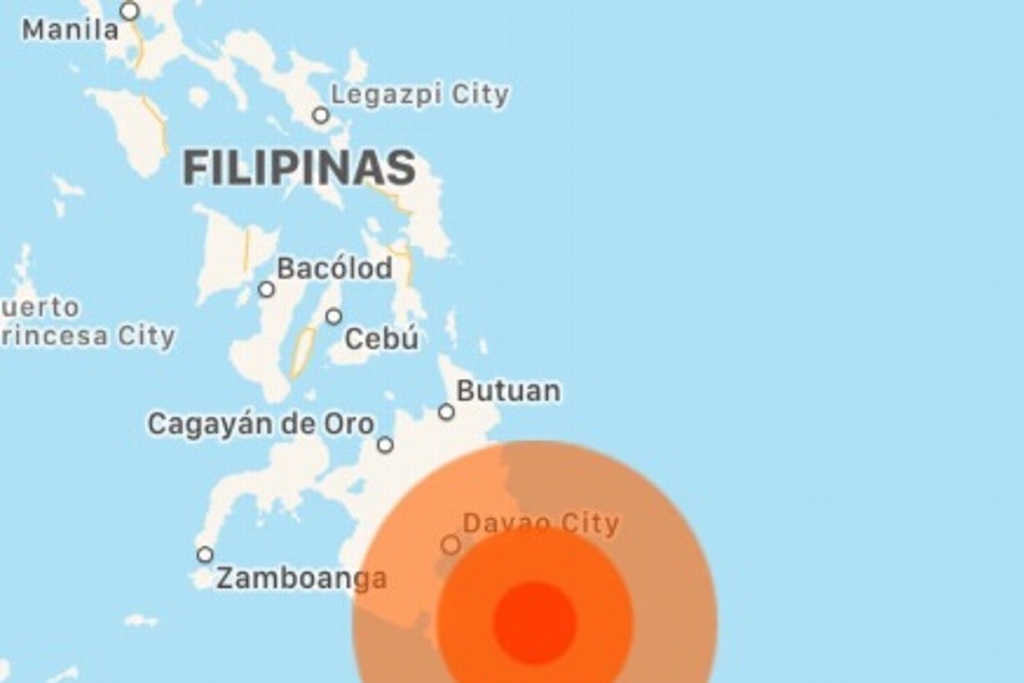 Imagen Sismo de 6.9 sacude Filipinas 