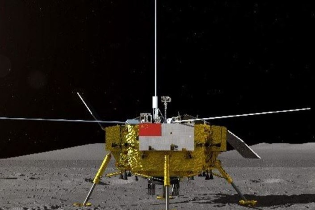 Imagen China llega a cara oculta de la Luna