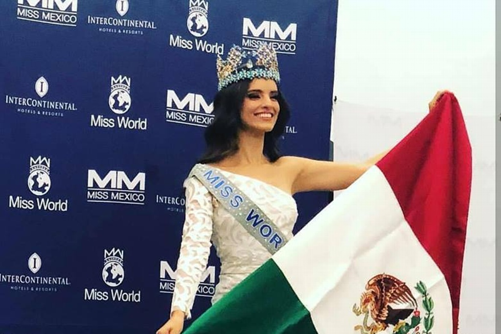 Imagen Llega a México Vanessa Ponce de León, Miss Mundo 2018 (+fotos y video)
