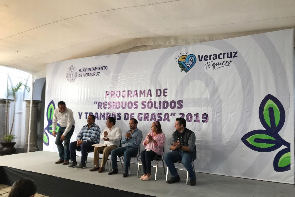 Imagen Arranca programa de “residuos sólidos y trampas de grasa” en Veracruz