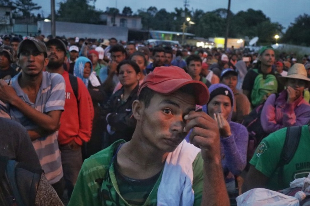 Imagen Llegará a Veracruz nueva caravana de migrantes centroamericanos: INM