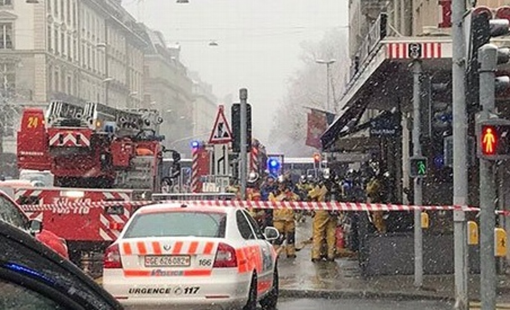 Imagen Explosión cerca del consulado de EU en Ginebra