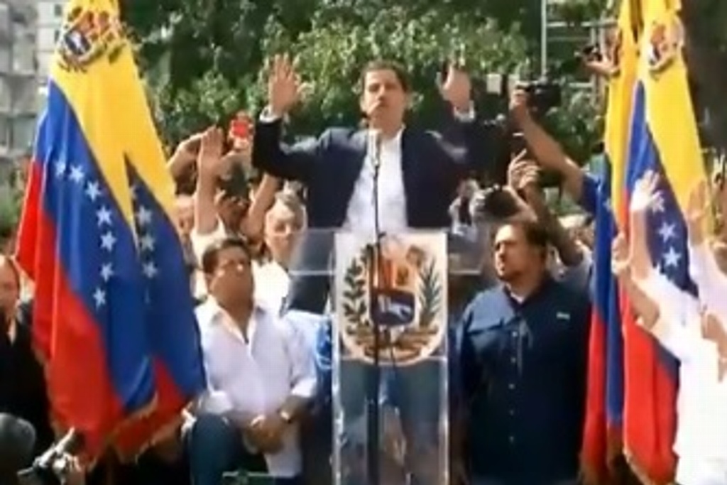 Imagen Juan Guaidó se autoproclama como presidente encargado de Venezuela (+Video)