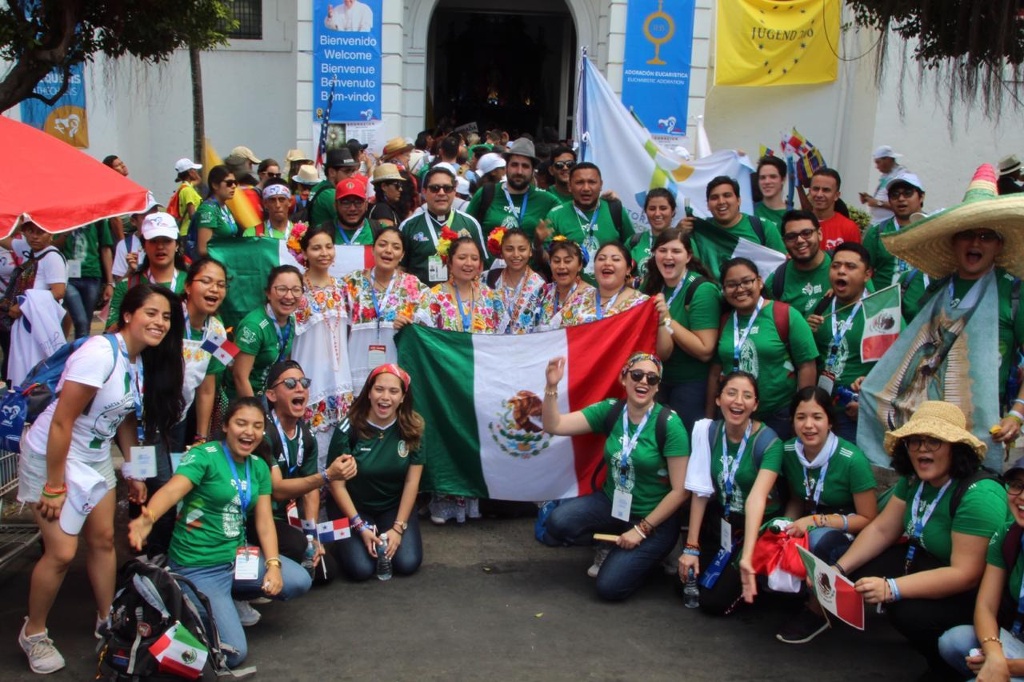 Imagen Cerca de mil 500 peregrinos mexicanos participan en la Jornada Mundial de la Juventud en Panamá