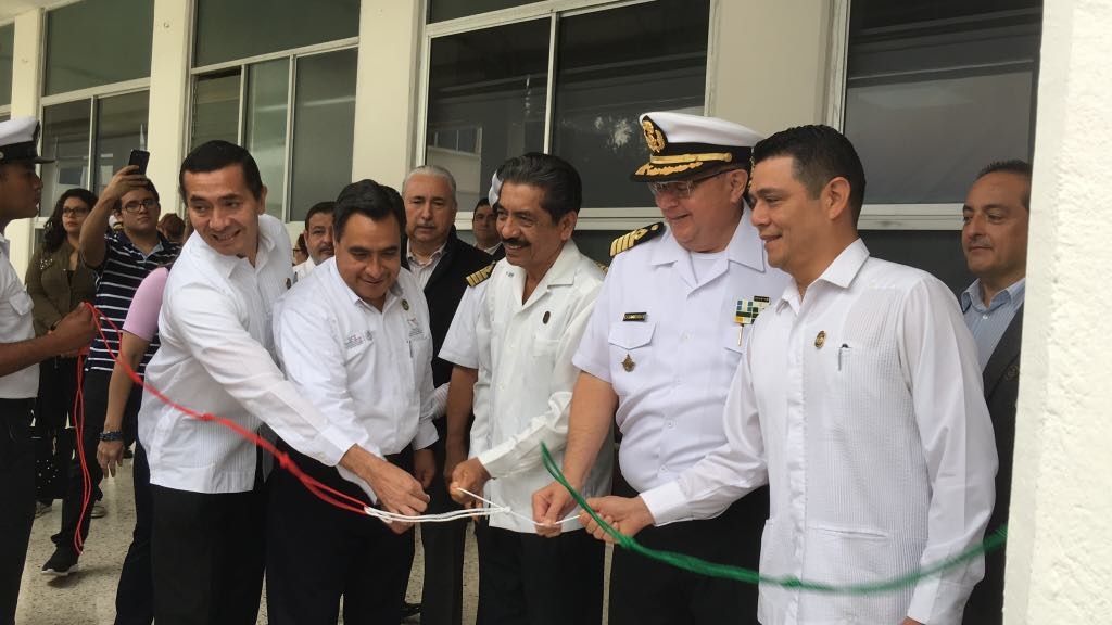 Imagen Celebran centenario de Escuela Náutica Mercante Fernando Siliceo en Veracruz