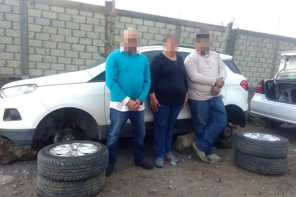 Imagen Detienen a tres presuntos ladrones de autopartes en Veracruz 