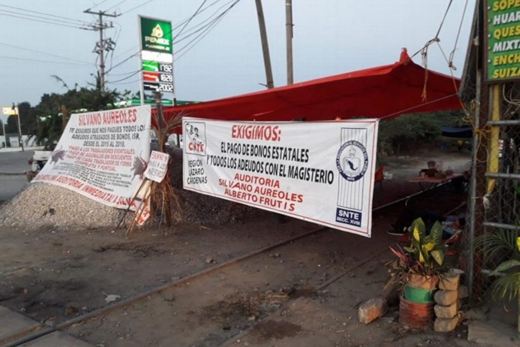 Imagen Desconoce CNTE bloqueo ferroviario en Uruapan, Michoacán