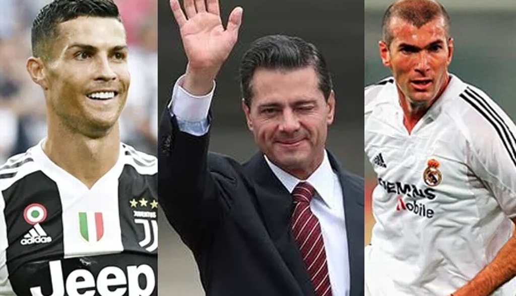 Imagen Afirman que Peña Nieto es vecino de Cristiano Ronaldo y Zinedine Zidane en España