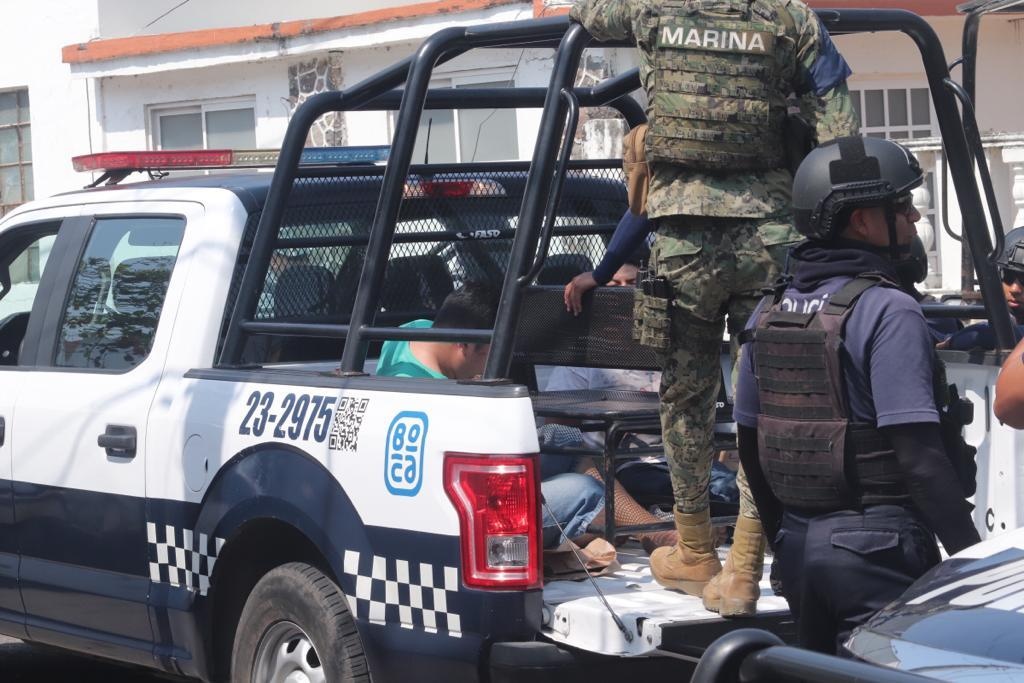 Imagen Cierre vial por fuerte operativo policiaco en Veracruz 