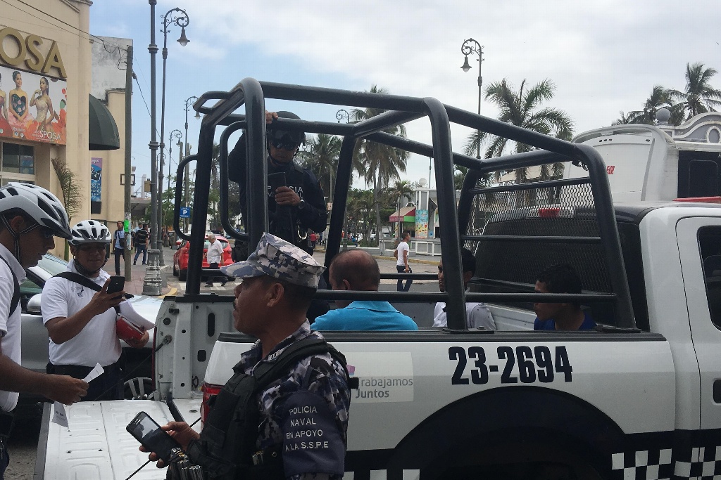 Imagen Detienen a presuntos ladrones en el centro de Veracruz 
