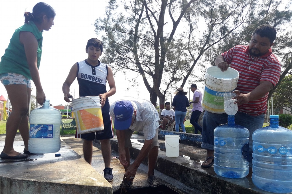 Imagen Coatzacoalcos cumple 72 horas sin agua por cierre de la presa Yuribia