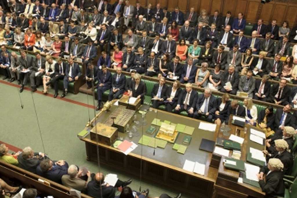 Imagen Rechaza parlamento británico salir de la Unión Europea sin acuerdo