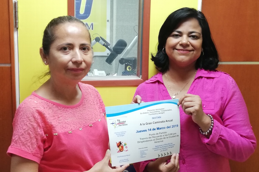 Imagen Realizarán marcha en el Día Mundial del Riñón para promover donación de organos, en Veracruz