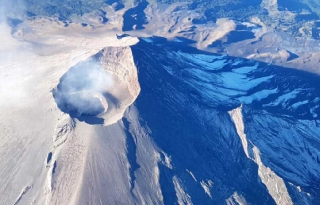Imagen Destruido el domo 82 en el volcán Popocatépetl