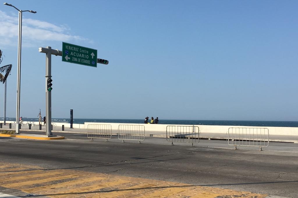 Imagen Ya hay cierre vial en bulevar Ávila Camacho en Veracruz y Boca del Río 