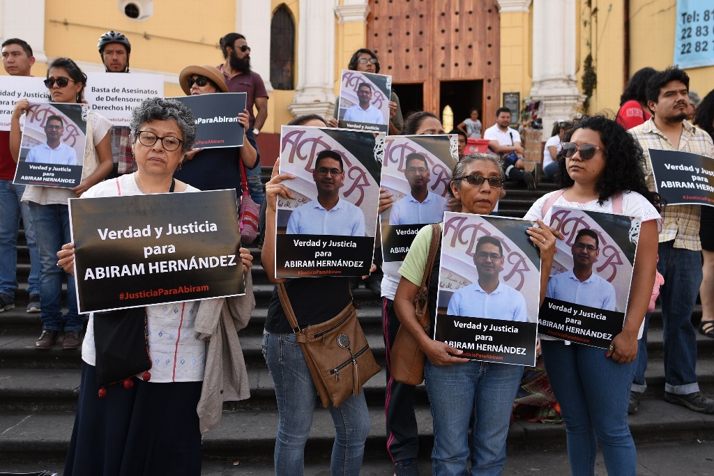Imagen Organizaciones exigen esclarecer asesinato de activista Abiram Hernández, en Xalapa
