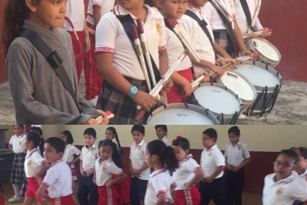 Imagen Niños protestan con bailables para pedir que no cancelen talleres escolares en Veracruz 