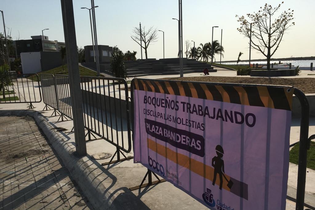 Imagen Esta semana concluye obra de remodelación en Plaza Banderas de Boca del Río, Veracruz 