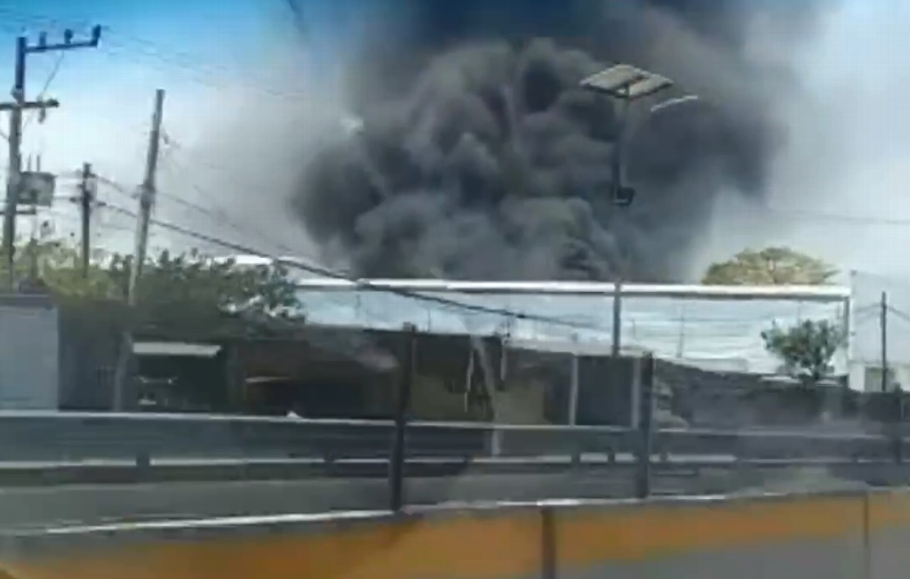 Imagen Incendio en Las Amapolas moviliza a bomberos de Veracruz