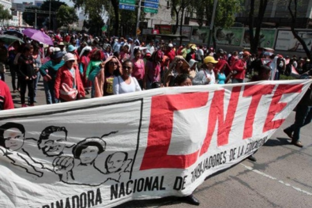 Imagen CNTE pide reforma educativa que defienda sus derechos laborales