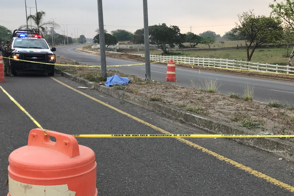 Imagen Mujer muere atropellada en tramo carretero de Boca del Río, Veracruz
