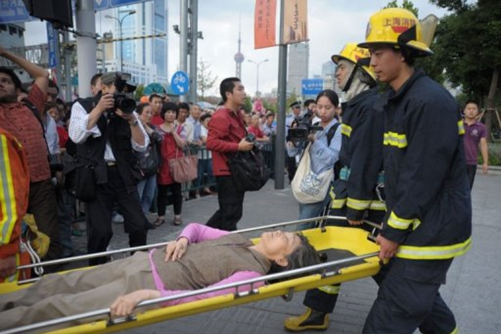 Imagen Derrumbe ocasiona la muerte de siete personas en Shanghái