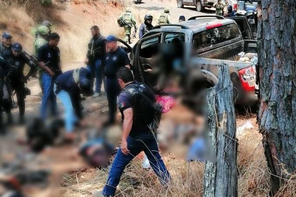Imagen Enfrentamiento armado deja nueve muertos en Uruapan, Michoacán