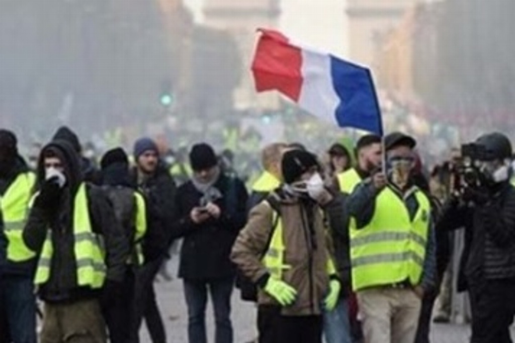 Imagen Sigue a la baja el movimiento de los “chalecos amarillos” en Francia
