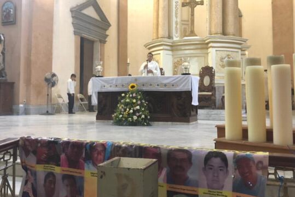 Imagen Realizan misa por las personas desaparecidas en Veracruz
