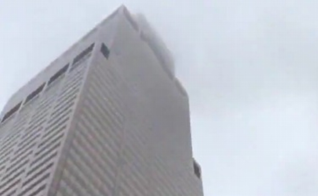 Imagen Helicóptero se impacta contra un edificio en Manhattan, en NY