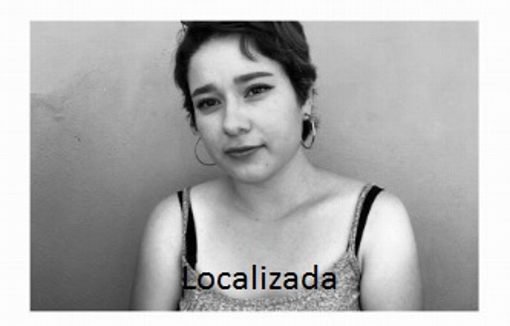 Imagen Localizan a joven desaparecida en Veracruz