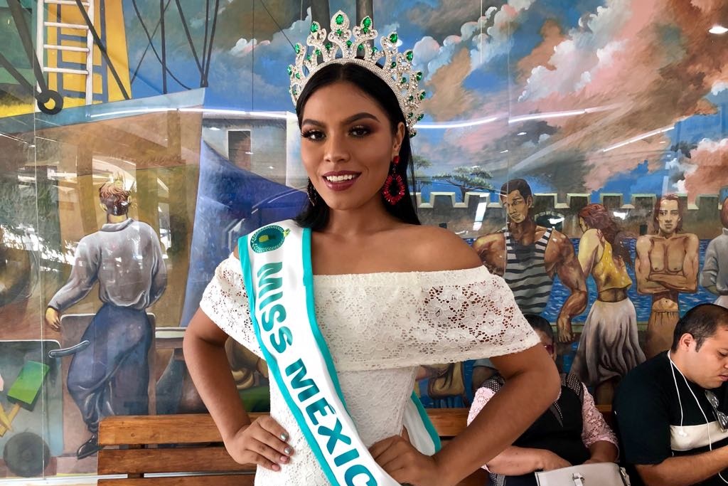 Imagen Veracruzana representa a México en certamen internacional de belleza