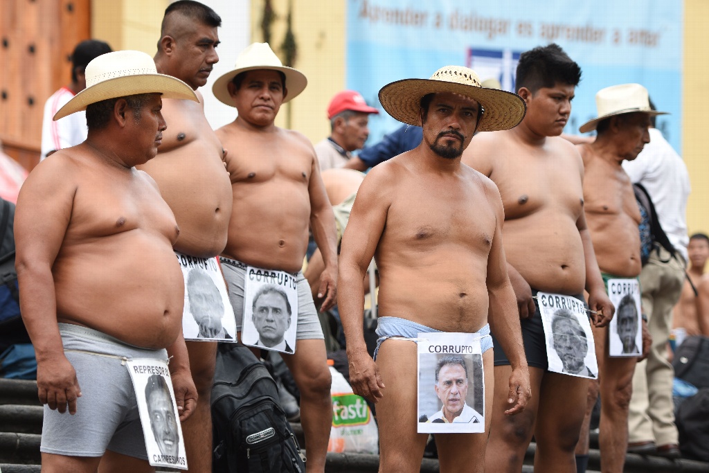 Imagen Los 400 Pueblos regresan a Xalapa, exigen cumplir recomendación de CEDH (+fotos)