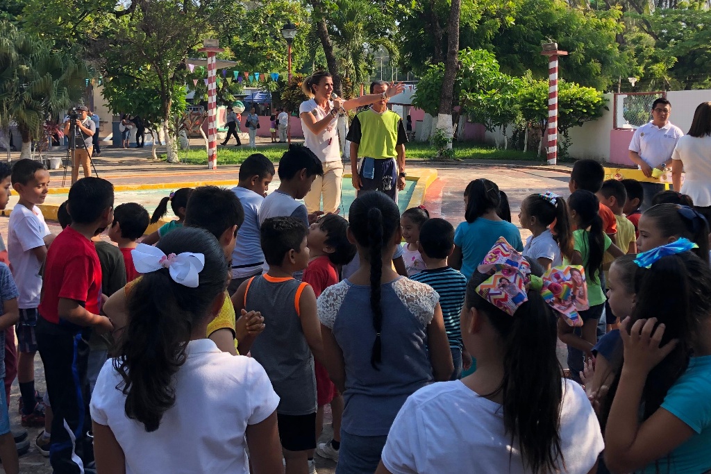 Imagen Realizan curso de verano en el parque  Cri-Cri en Veracruz