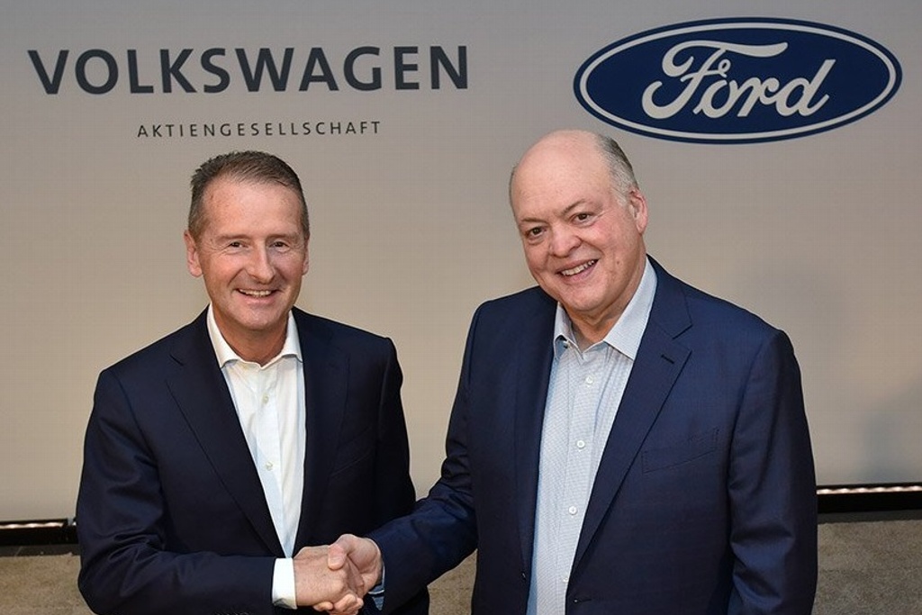 Imagen Volkswagen y Ford suman fuerzas para desarrollar autos eléctricos