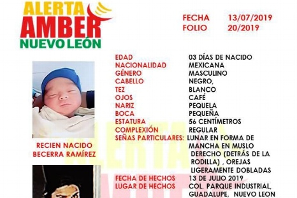 Imagen Mujer se hace pasar por enfermera y roba un bebé en hospital de Nuevo León