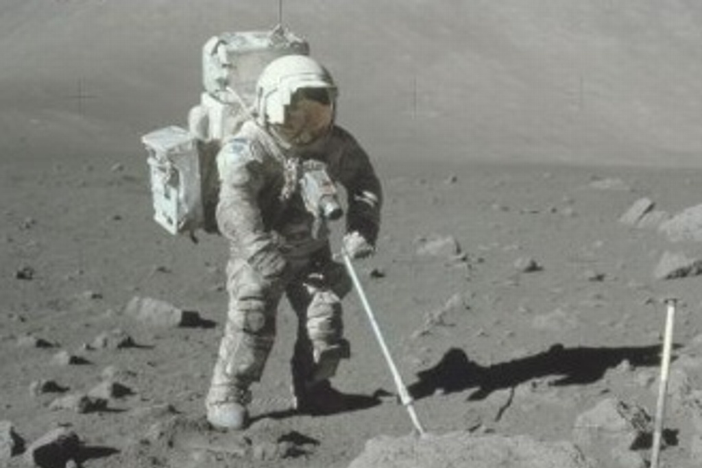 Imagen Lanza la NASA imágenes de lo que vio Armstrong hace 50 años en la luna (+video)