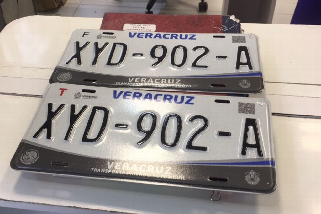 Imagen ¡Aviso! No hay placas para vehículos en Veracruz