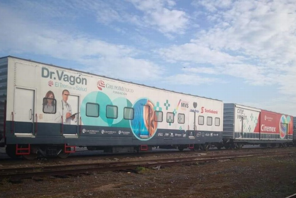 Imagen Llega a Veracruz Dr. Vagón, el Tren de la Salud