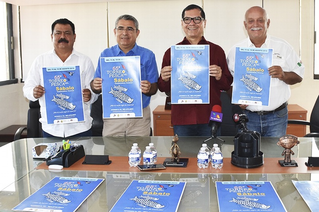 Imagen Presentan el 65 Torneo de Pesca del Sábalo Coatzacoalcos 2019
