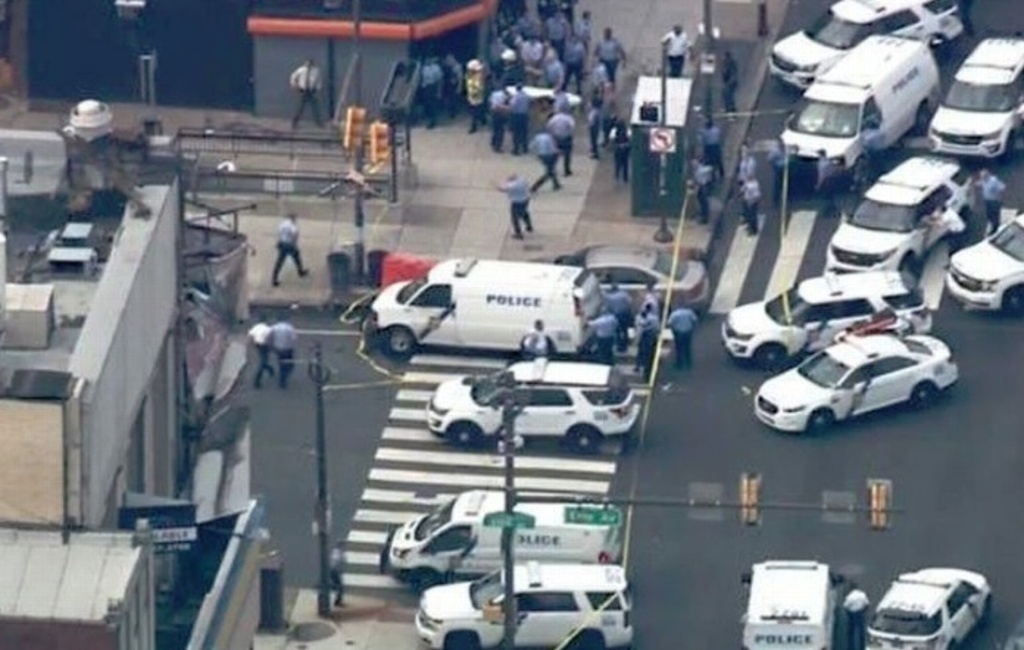 Imagen Reportan seis policías heridos y hospitalizados por tiroteo en Filadelfia