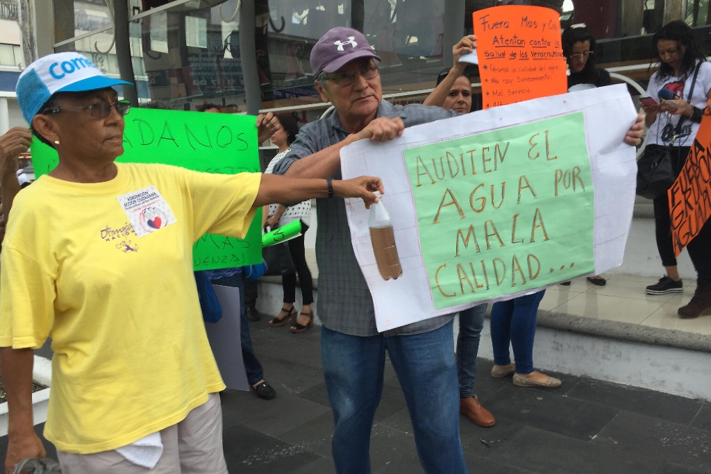 Imagen Marchan contra Grupo MAS en Veracruz 