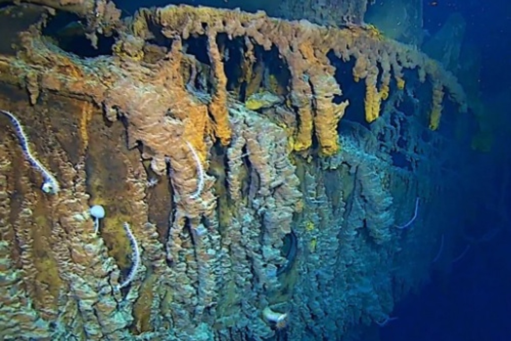Imagen Después de 14 años, revelan nuevas imágenes de los restos del Titanic (+video)