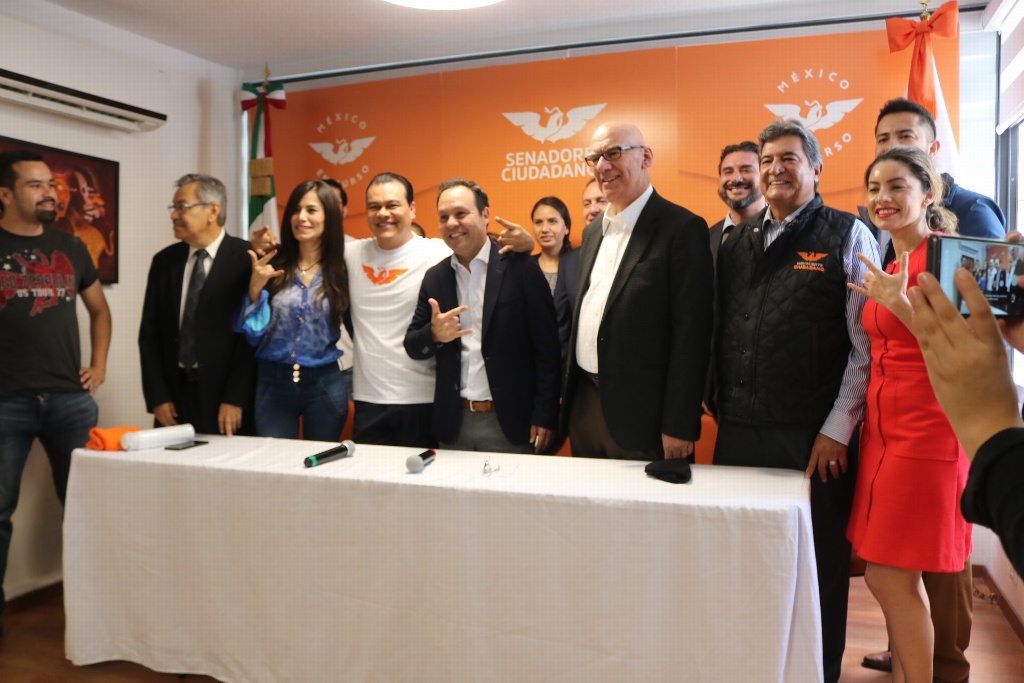 Imagen Senador experredista Juan Zepeda se integra a Movimiento Ciudadano