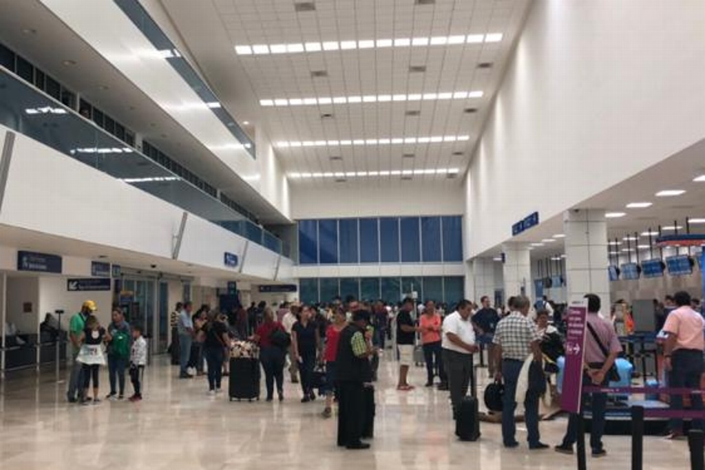 Imagen Retraso de vuelos en el aeropuerto de Veracruz